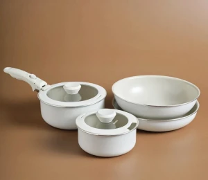 Set de vase de gătit cu mâner detașabil Karaca Swiss Crystal