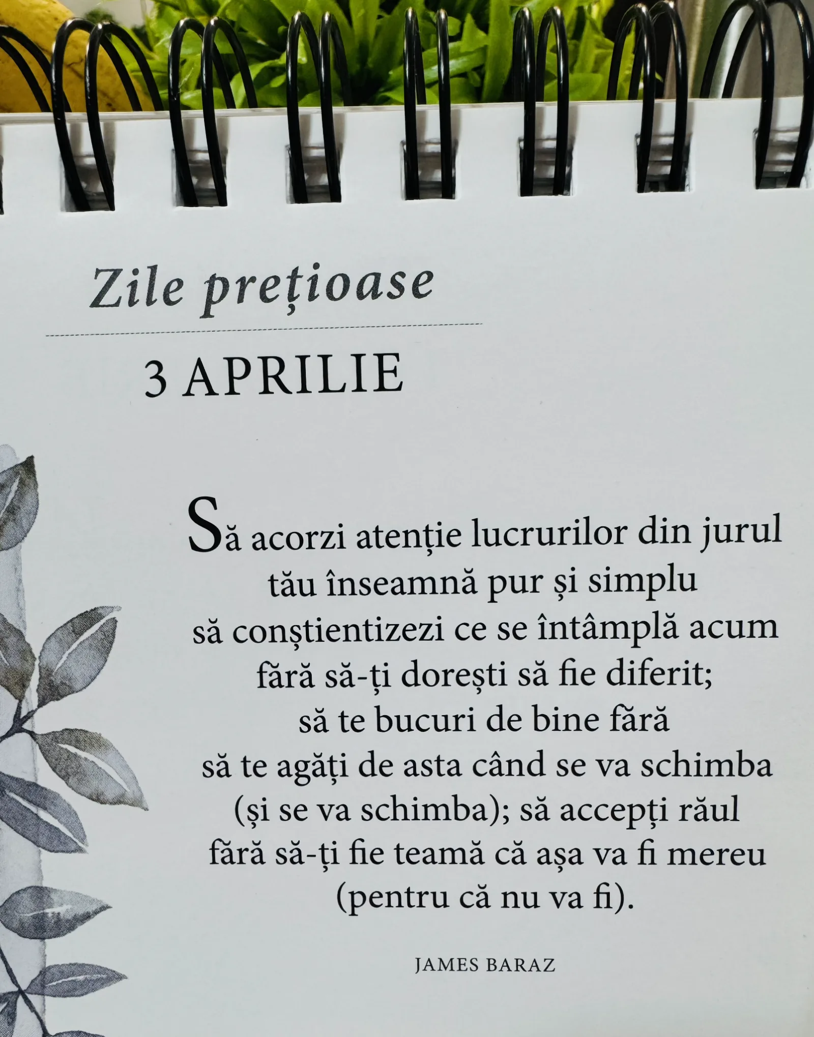 Calendar 3 aprilie