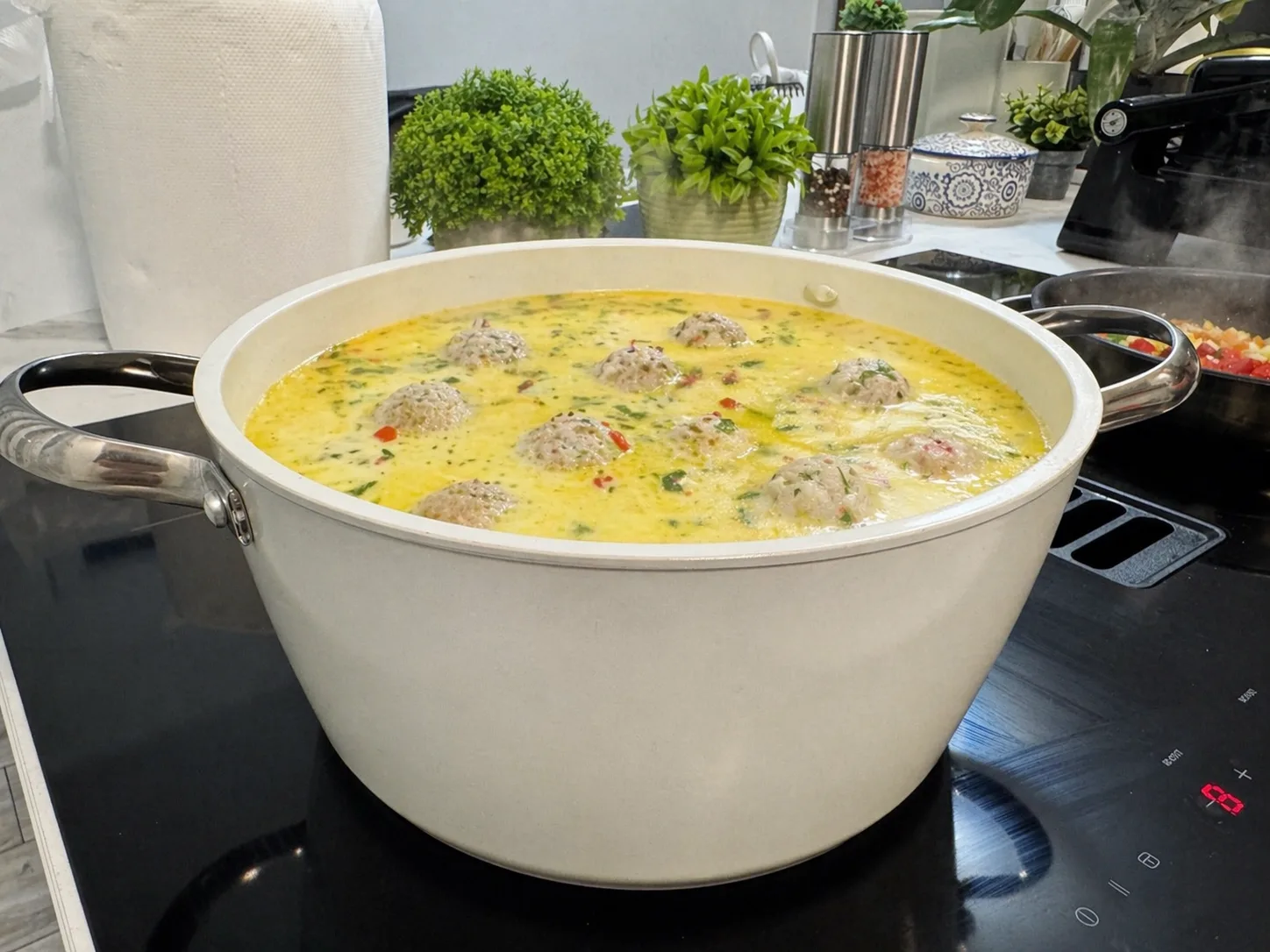 Ciorba de perisoare cu smantana