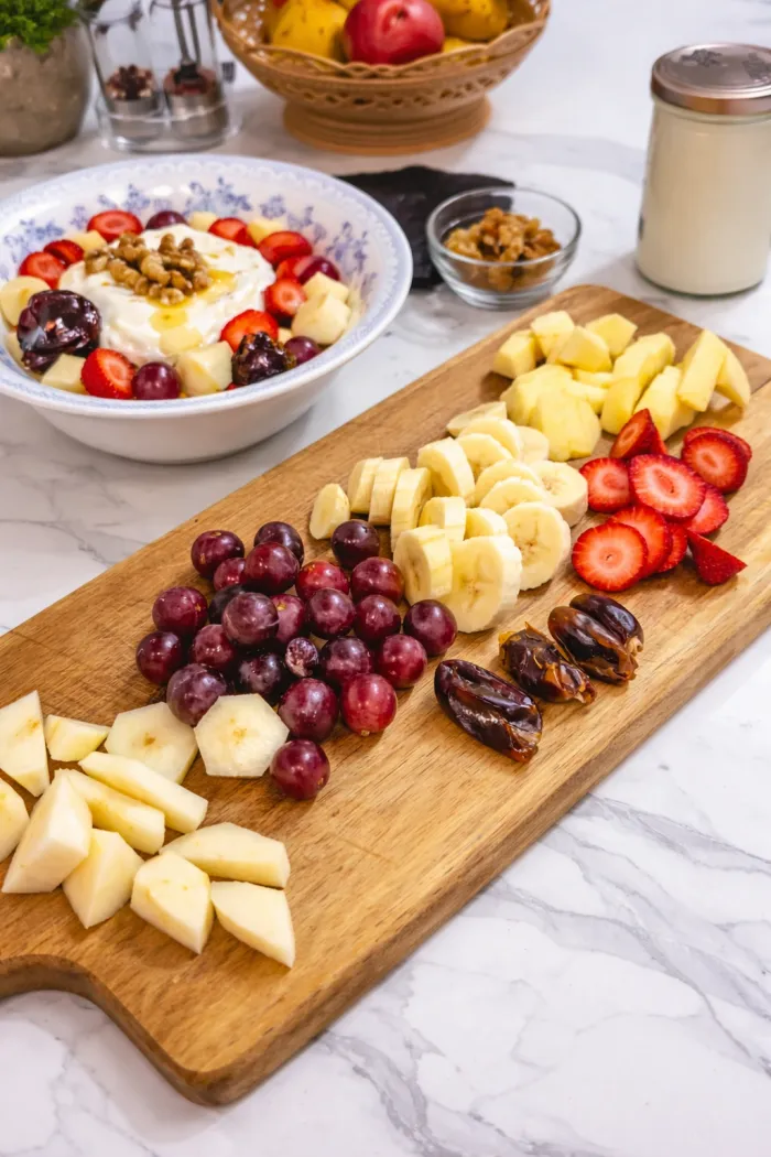 🍓 Salată de fructe cu iaurt și miere 🍯