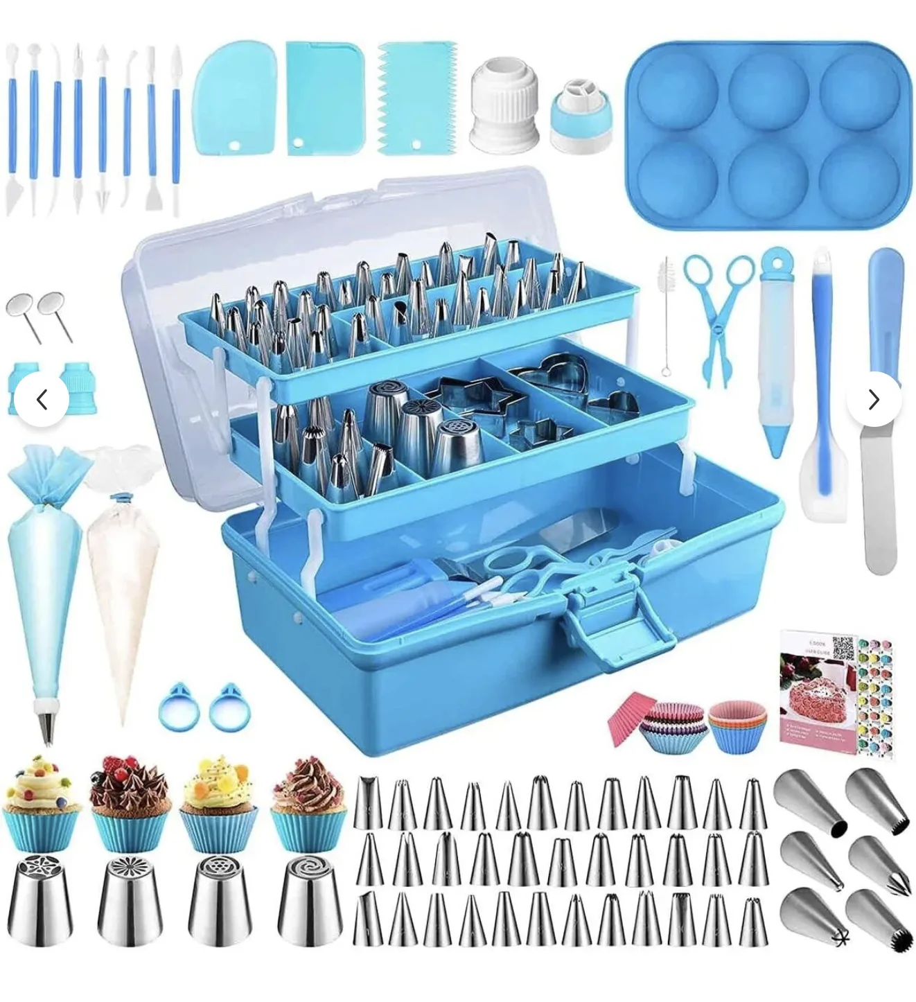 set pentru decorare prajituri