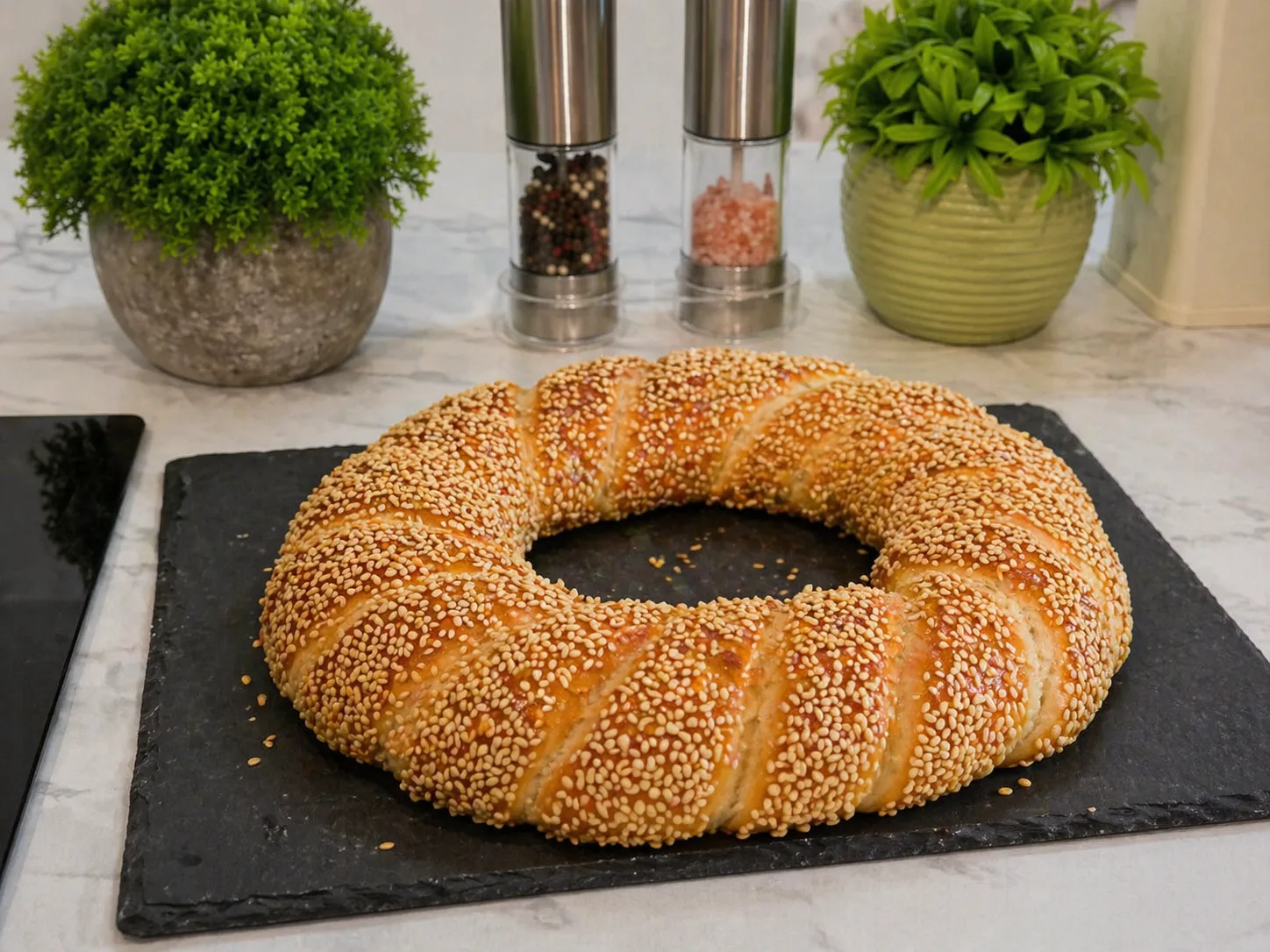 🥨 Simit (covrigi turcești) cu susan