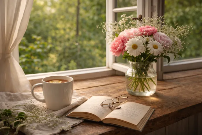 🌿 Bucuria lucrurilor simple – inspirația din viața lui Grace Noll Crowell