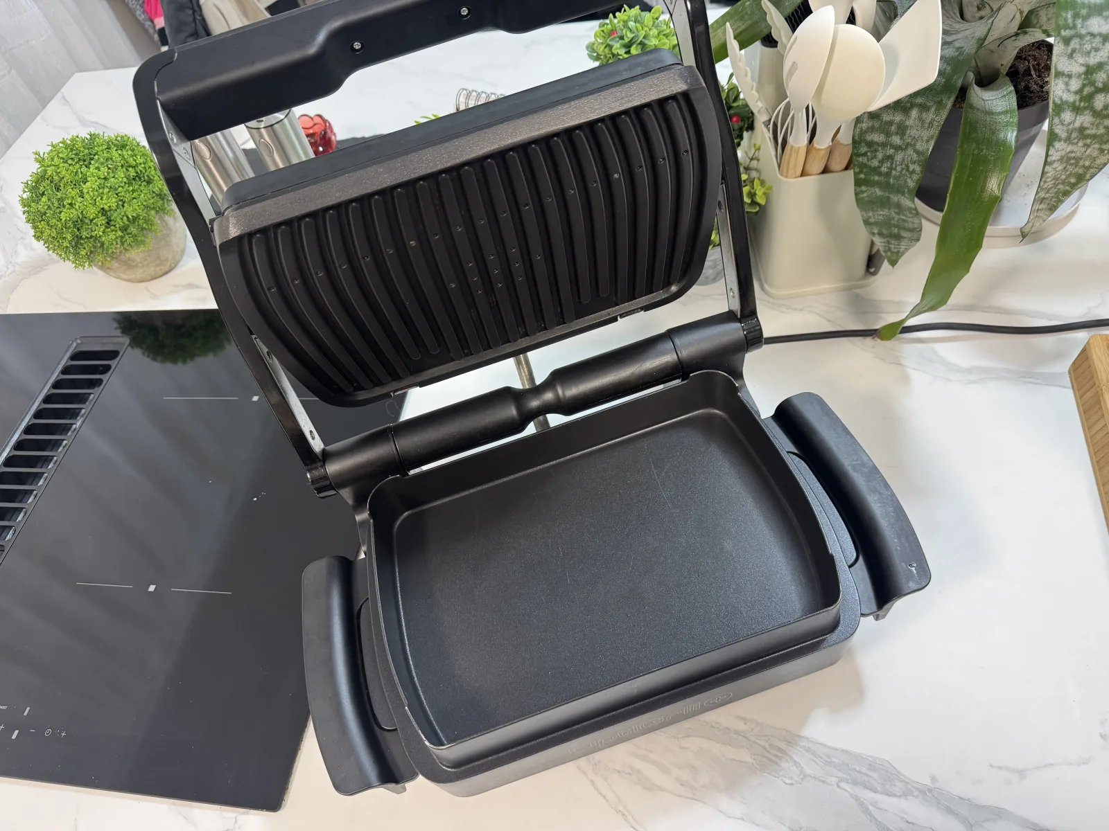 Tefal Optigrill cu tava pentru copt