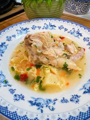ciorba de aripi de curcan