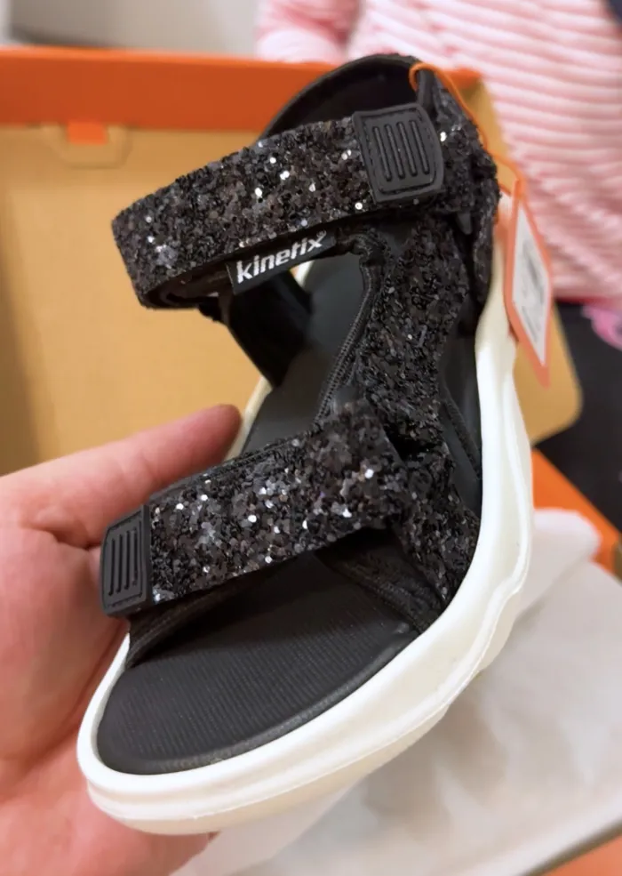 Kinetix SENNA F Sandale negre pentru fete