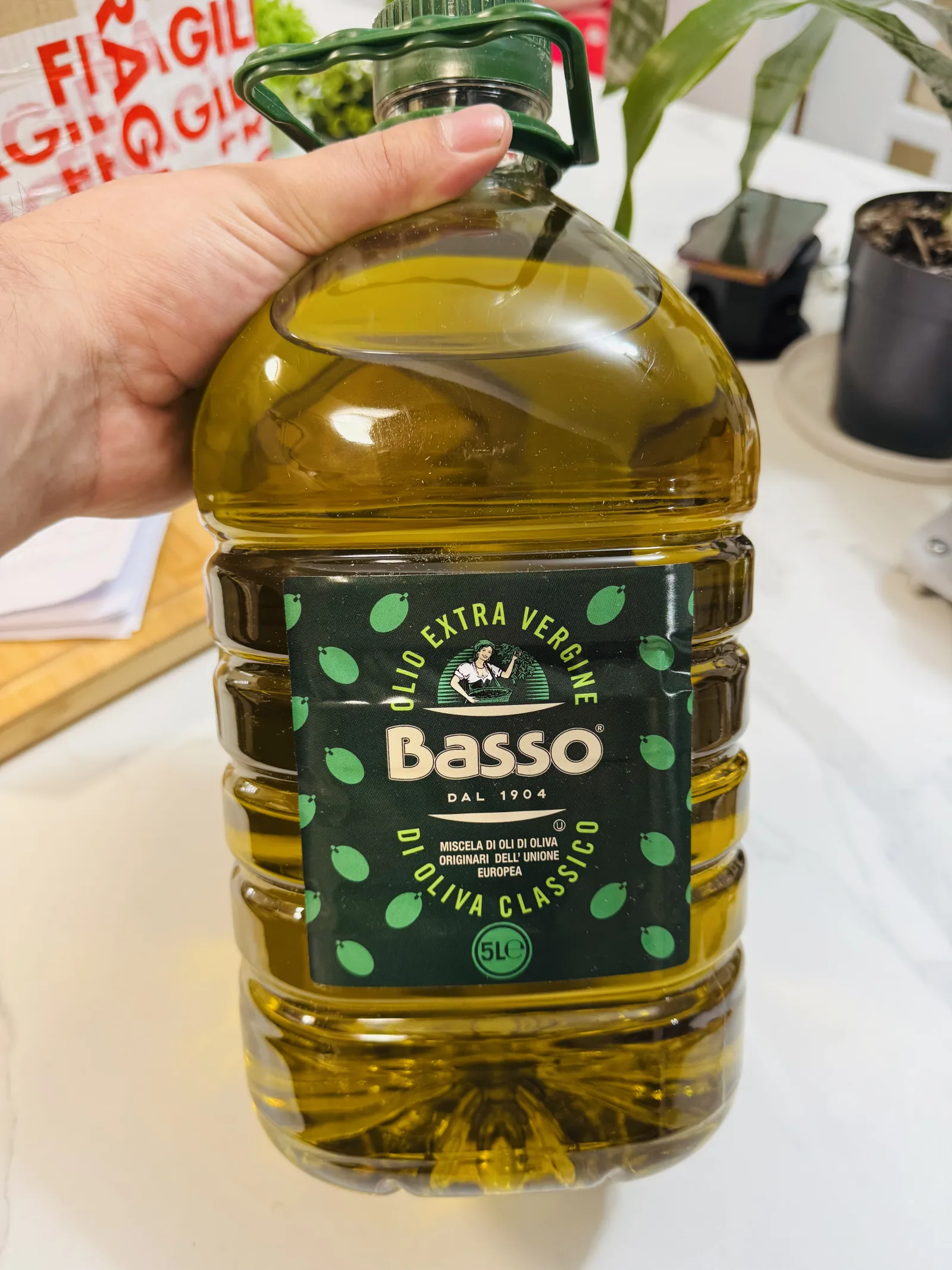 Ulei de măsline Basso 5L