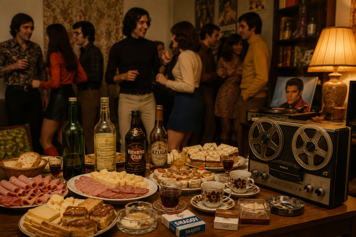 🎶 Citeam astăzi despre petrecerile tinerilor din anii ’70  …