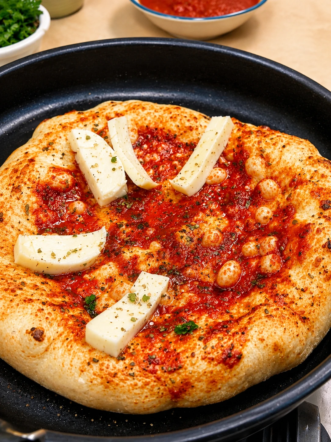 pizza pregatita in casa