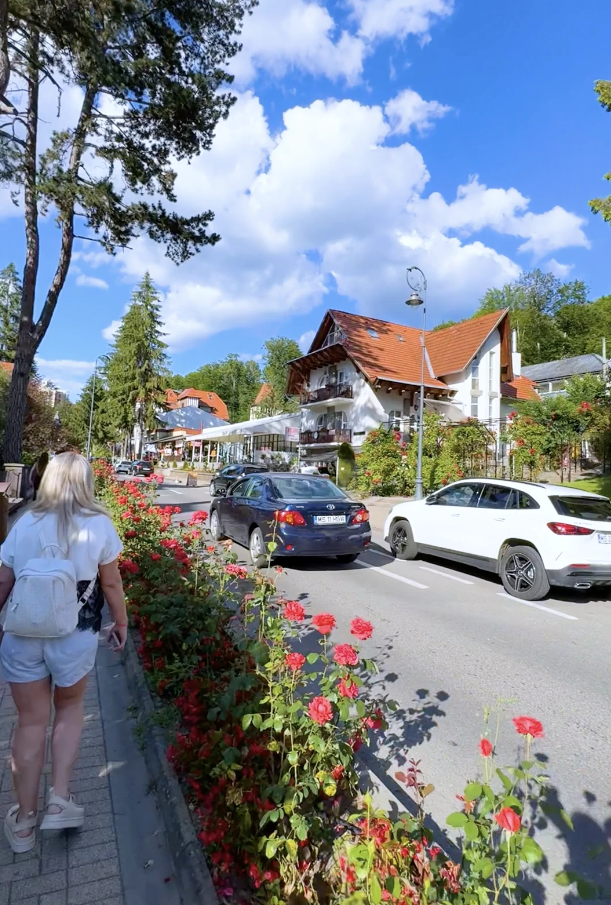 pe strada Trandafirilor in Sovata