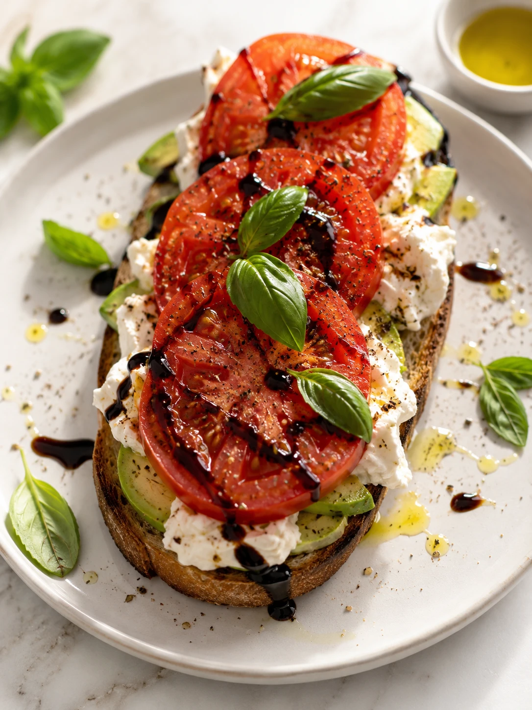 sandwich cu avocado si burrata