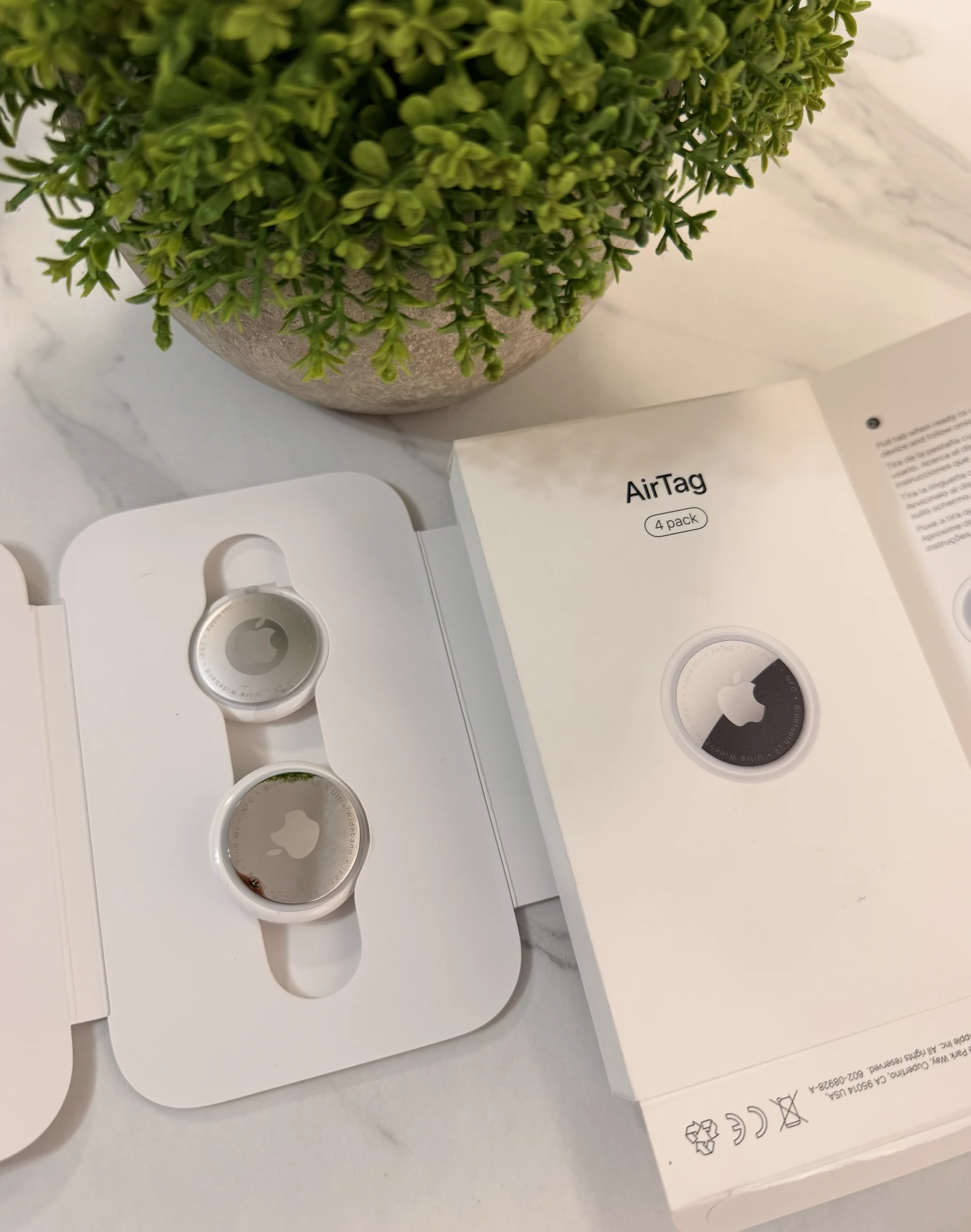Set 4 AirTag-uri Apple
