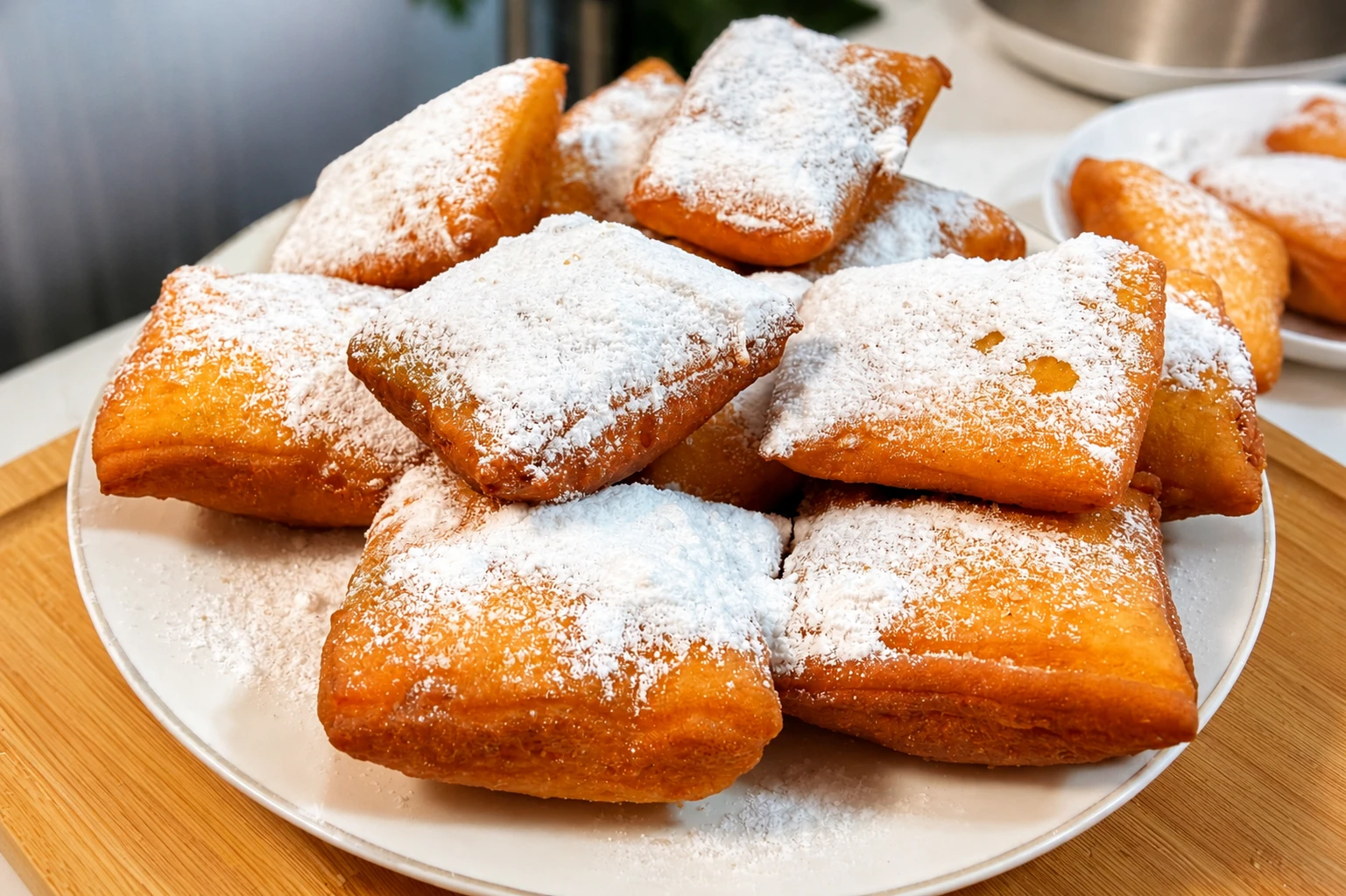 gogosi pufoase cu budinca de vanilie