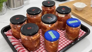 🥩 Carne de porc la borcan in suc propriu - reteta dupa care o pregatim noi