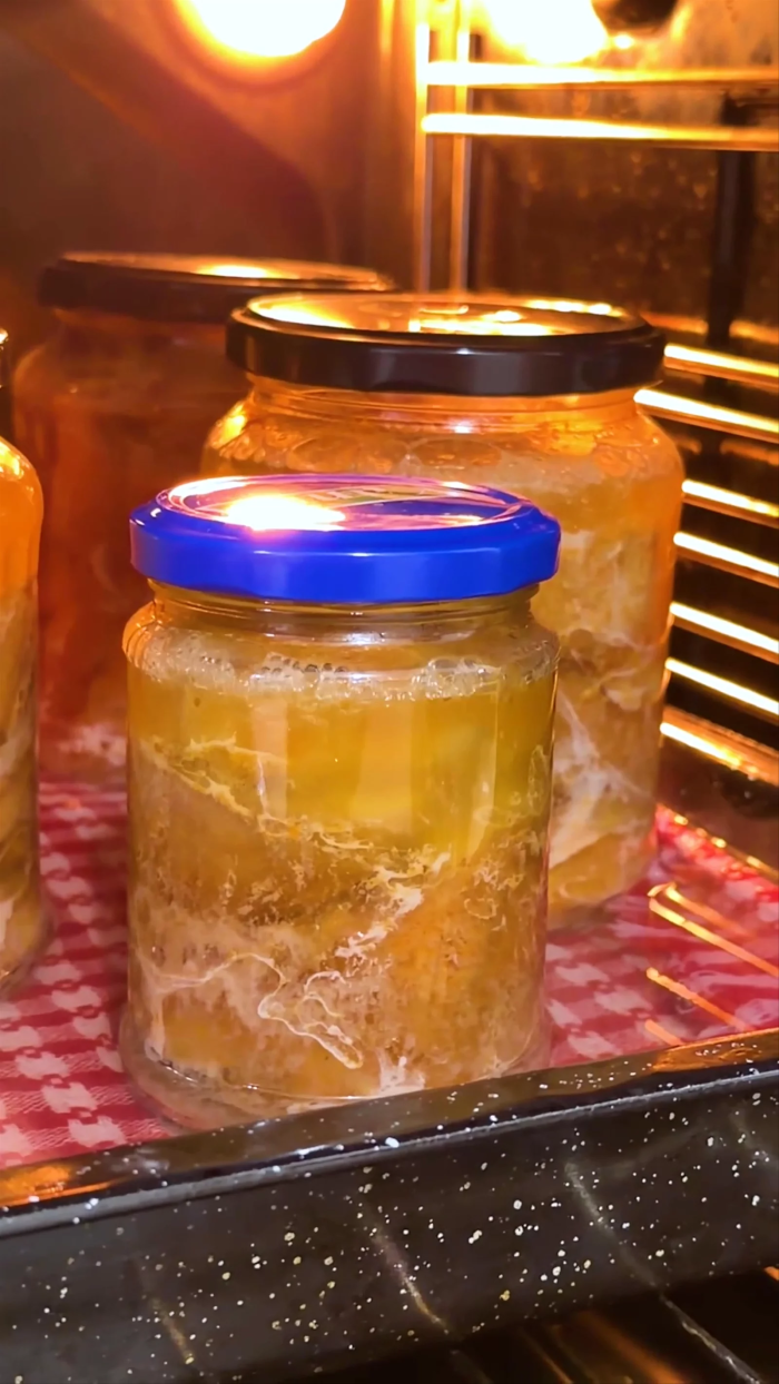 Cum si cat am tinut borcanele de carne in suc propriu la cuptor